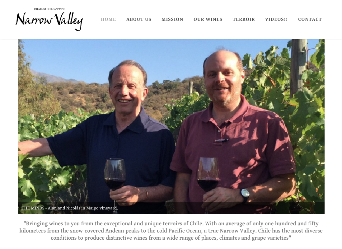 Narrow Valley Chilean Premium Wine